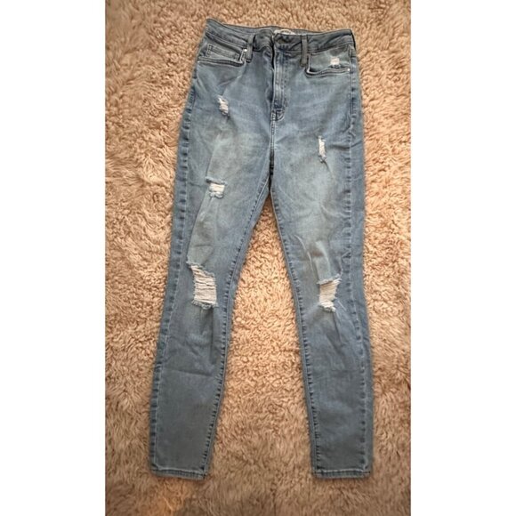Forever 21 skinny ripped jeans size 27 - Picture 1 of 5